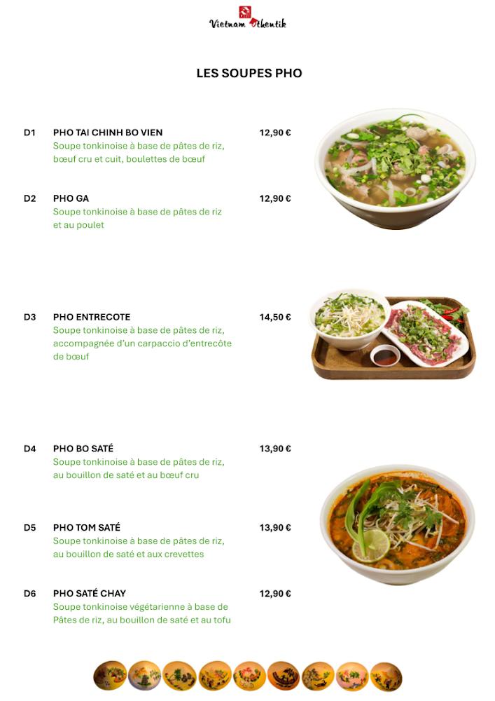 Vietnam Othentik - Menu Image 1